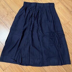 Forever 21 Dark Blue A-Line Skirt